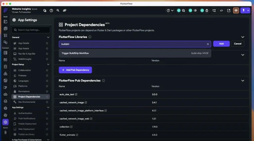 FlutterFlow × BuildShip 入門：Trigger BuildShip Workflow ライブラリで “ノーコードの裏側 ...